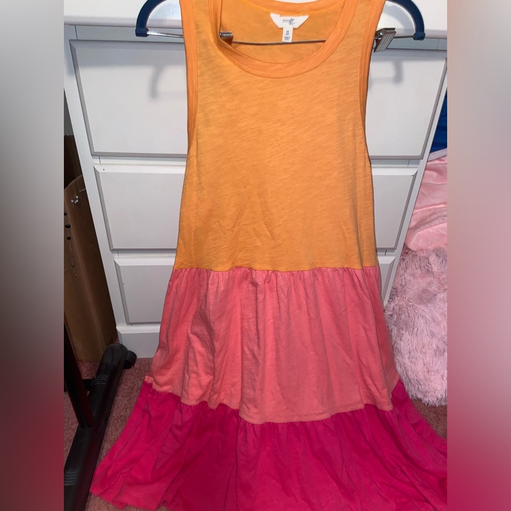 NWT Orange and Pink Ombré Dress